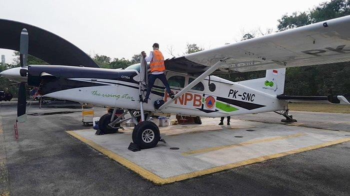 Operasi TMC Berlanjut Meski Minim Kebakaran Hutan di Riau (foto/int)